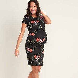 Old Navy Maternity Jersey Bodycon Dress